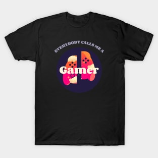 Master of the Game: Call Me a Gamer T-Shirt